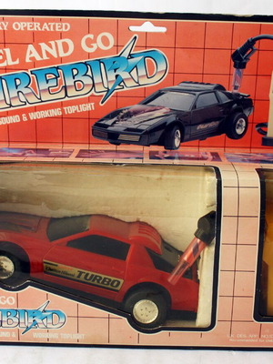 Винтидж 1984 Pontiac Firebird KITT Turbo Supertoys неизползван