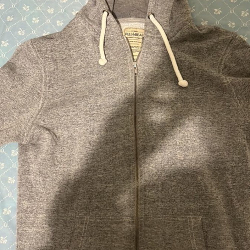 Grey Pull and Bear cardigan like new, size S