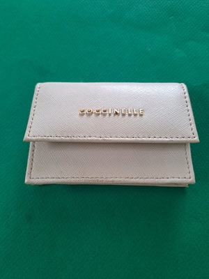 Coccinelle wallet like new, white