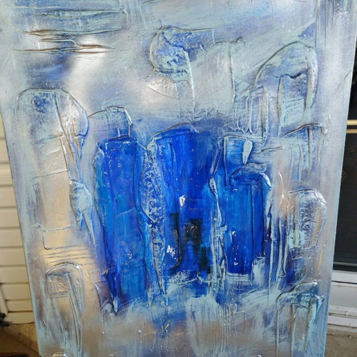 Painted painting used 1.05×71