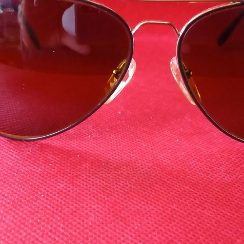 Vintage γυαλιά ηλίου Aviator Vuarnet Pouilloux μεταχειρισμένα, καφέ