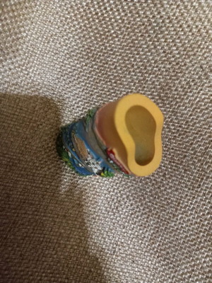 Ceramic lighter case used from Corfu