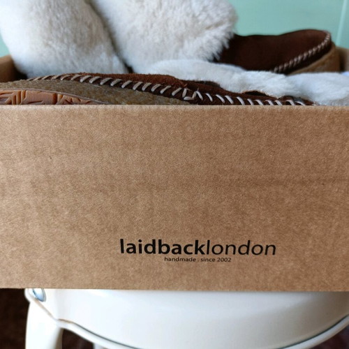 Laid Back London handmade boots like new, size 40, brown