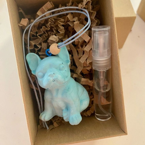 Frenchie French Bulldog Aroma Car Diffuser new, adjustable scent