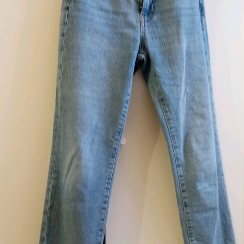 Skinny jeans Mango turquoise, like new, size XXS