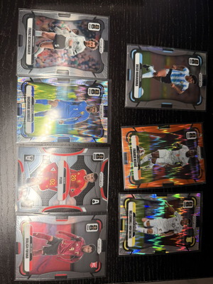 Prizm World Cup cards new, set of 7 with Maradona and others