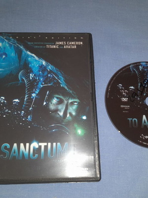 Sanctum DVD thriller with subtitles, used