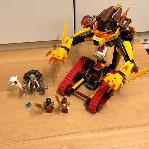 Lego Chima Laval's Fire Lion Set 2014, complete, rare