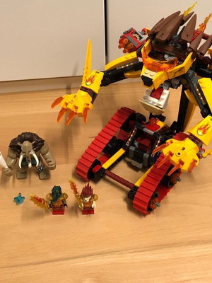 Lego Chima Laval's Fire Lion Set 2014, complete, rare