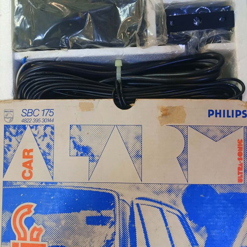Vintage Philips Car Alarm Model SBC 175 new in box