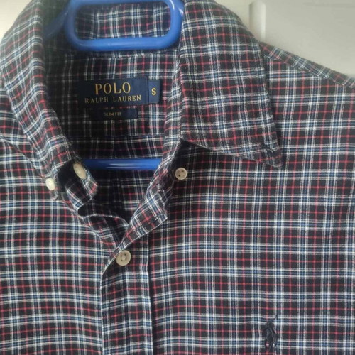 Ralph Lauren men's shirt small slim fit plaid like new