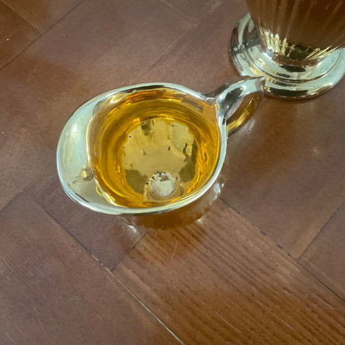 Τσαγιέρα τρίο Royal Winton vintage με μικρό ξεθώριασμα στο χρυσό