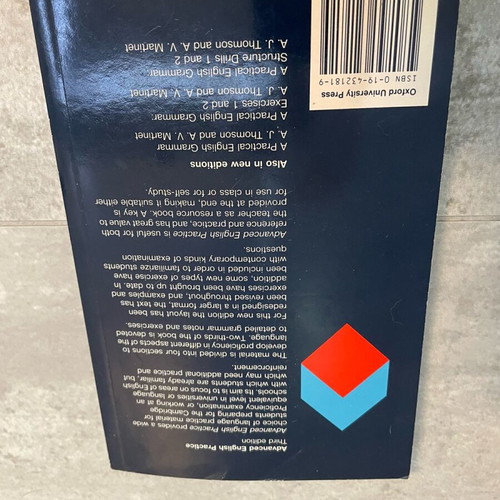 Advanced English Practice used, Third Edition by B.D. Graver