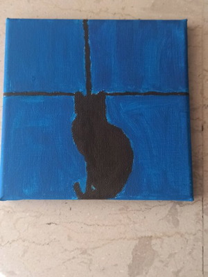 Handmade painting new with acrylic colors