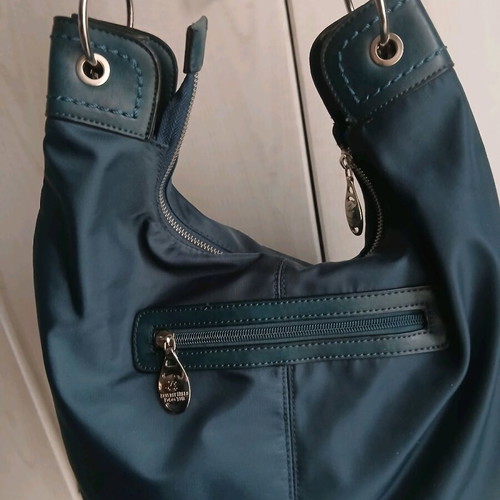 Beverly Hills Polo Club women's shoulder bag like new, petrol color