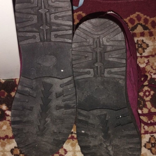 Women's boots burgundy SQL used, size 42 with lining