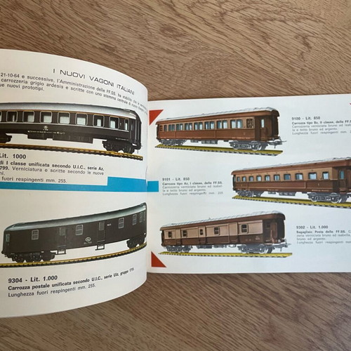 LIMA electric trains catalog 35 pages like new