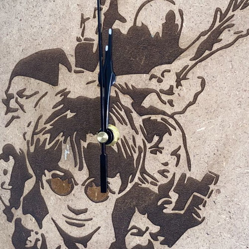 Harry Potter Themed Wall Clock new, handmade wood