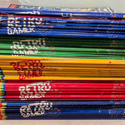 Retro Gamer magazine collection like new, 151 issues
