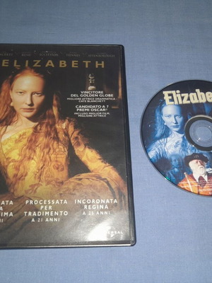 Elizabeth DVD biographical film used with subtitles