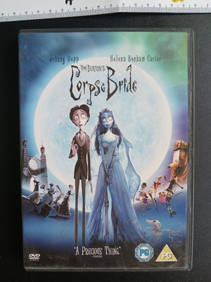Corpse Bride DVD used, animated fantasy horror