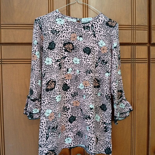 Girls' shirts Miss EBITA like new, sizes 12 & 16 years, multicolor