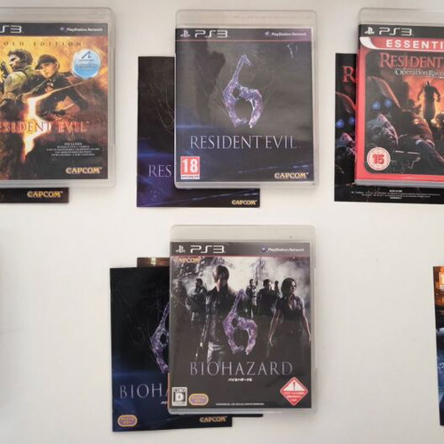 Resident Evil Biohazard collection for PS3 used, very good condition