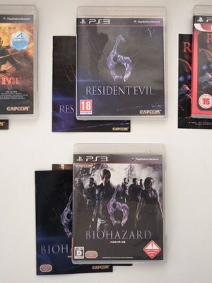 Resident Evil Biohazard collection for PS3 used, very good condition