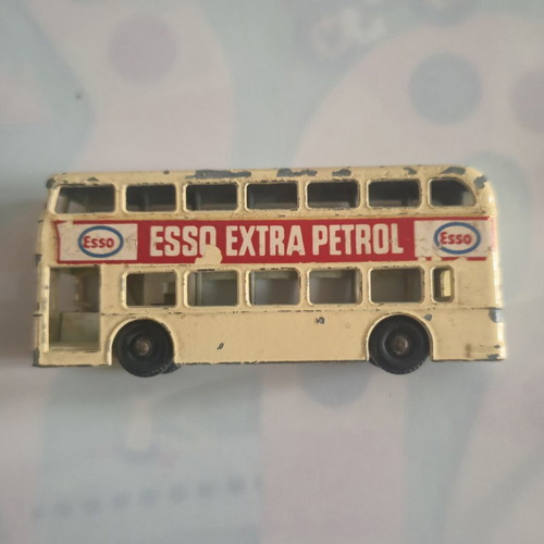 Matchbox Series 74 Lesney Daimler Bus Esso petrol used