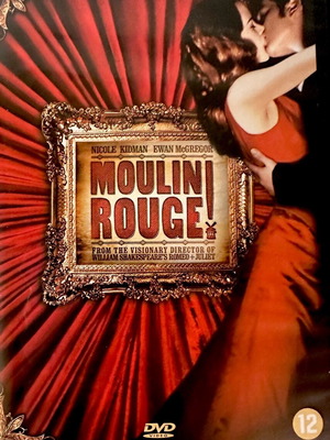 Moulin Rouge! DVD like new with Greek subtitles