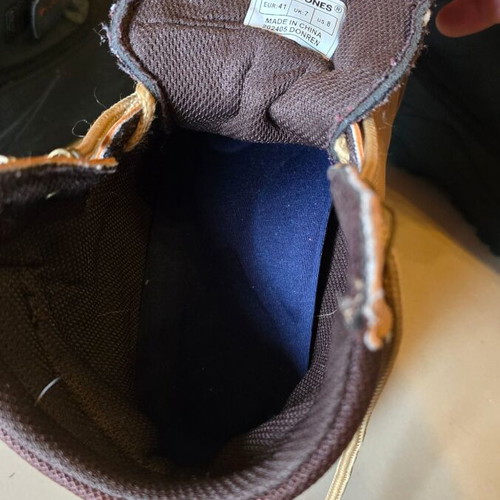 Jack & Jones winter shoes used, men's size 41, beige white
