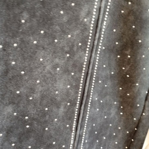 Jogger pants black with rhinestones and fleece lining like new, size XL