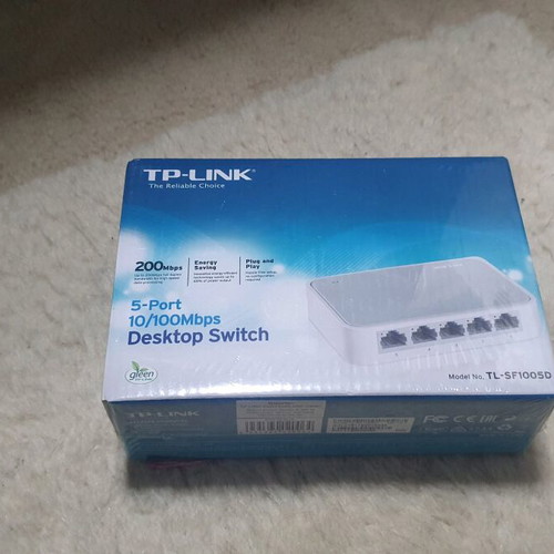 TP-LINK TL-1005D 5 Port Ethernet Switch new
