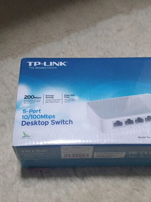 TP-LINK TL-1005D 5 Port Ethernet Switch new