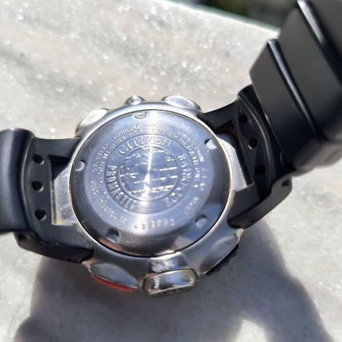 Citizen Promaster Aqualand Eco-Drive JV0000-01E watch like new