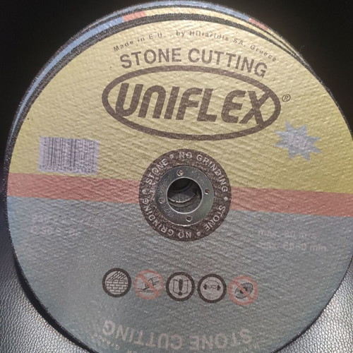 Uniflex 230mm stone cutting disc new, pack of 10