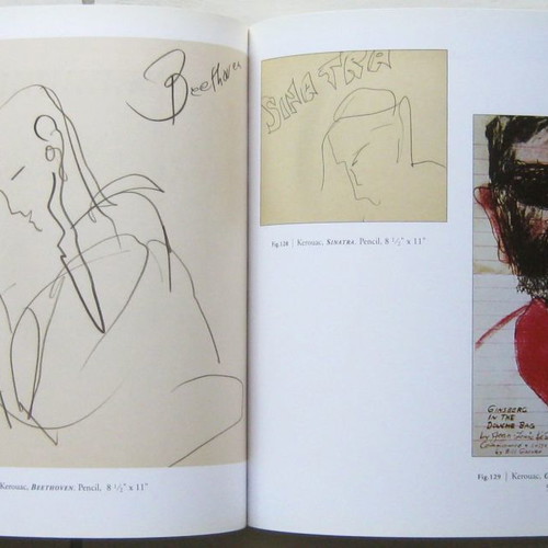 Jack Kerouac Departed Angels art book with deluxe printing, like new