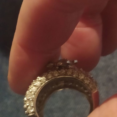 Jools statement ring used with butterflies and sparkling stones