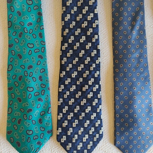 Silk ties like new, pack of 4 pieces