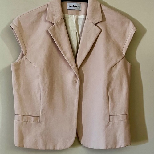 Cacharel vest like new, light pink, size M