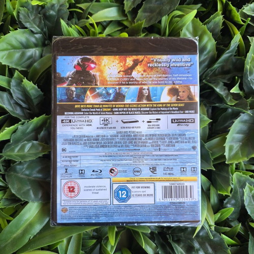 Aquaman 2018 4K UHD + Blu-ray