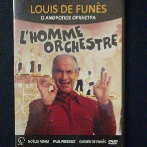 L'homme Orchestre DVD like new, comedy with subtitles