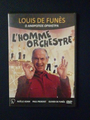 L'homme Orchestre DVD like new, comedy with subtitles