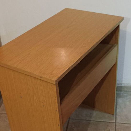 Children's desk used, small with shelf for kindergarten or primary