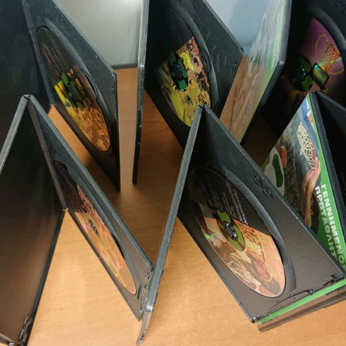 Panathinaikos basketball 6 used video CDs with first 3 European titles