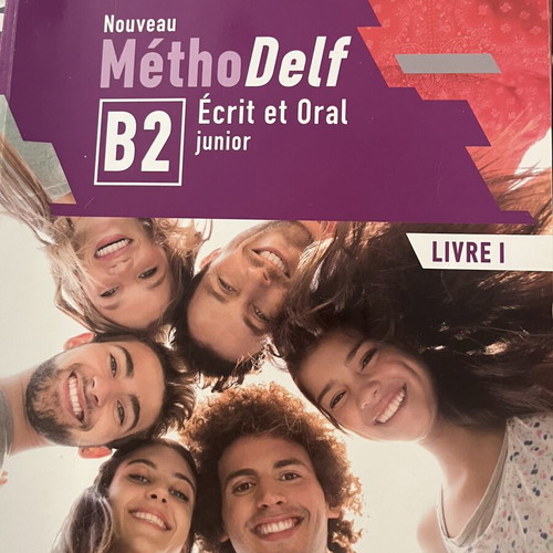 Méthodelf B2 French learning books like new, set of 3