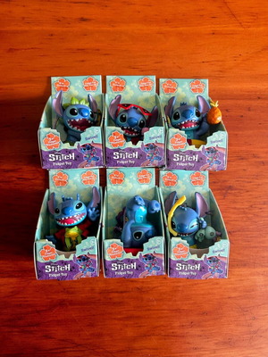 Disney Stitch Fidget figures set of 6, new, 9 cm