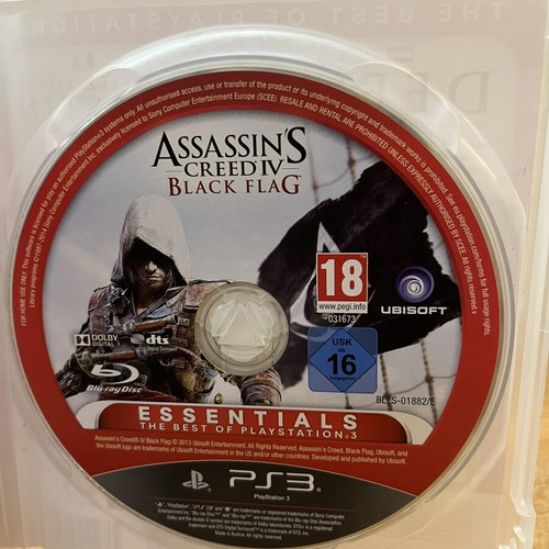 Assassin's Creed Black Flag PS3 game