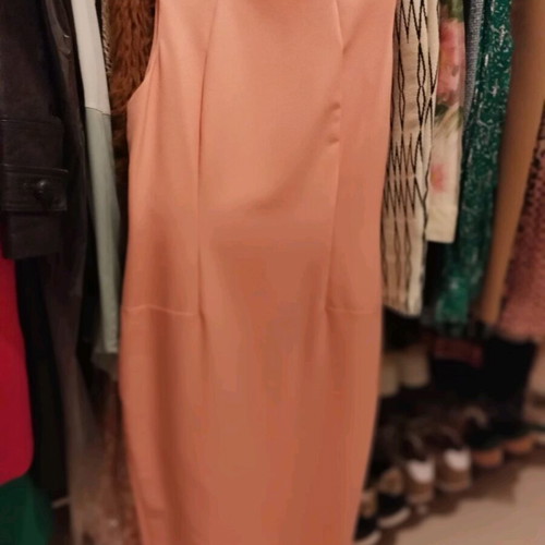 Pencil dress women's pink-rose apple Zara like new, size M