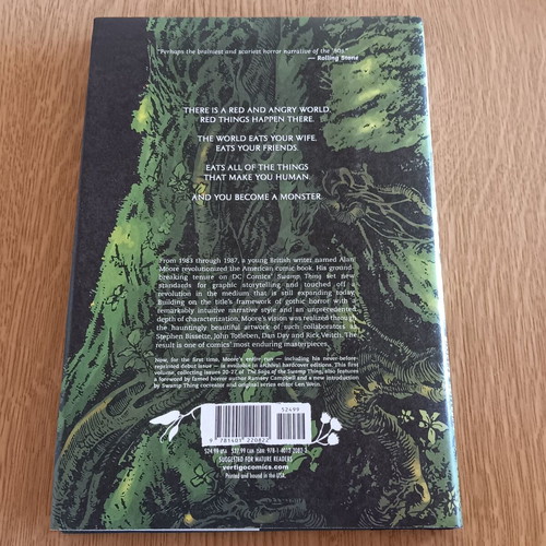 Saga of the Swamp Thing Hardcover Book 1 2009, like new